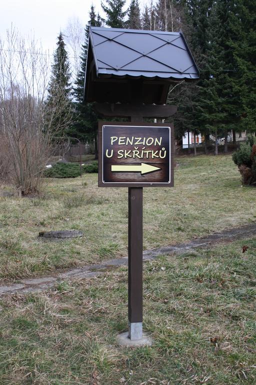 Penzion U Skritku Horní Bečva Kültér fotó